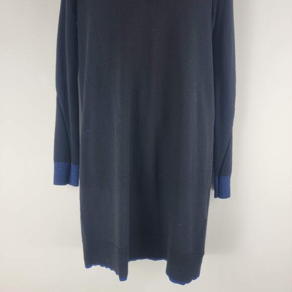Rag & Bone Kendra V-neck Merino Sweater Dress Black Long Sleeve Size XS - Picture 4 of 7
